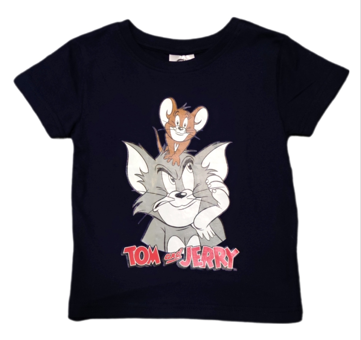 Schickes Jungen Shirt mit Tom und Jerry, der Katze und der Maus aus dem gleichnamigen Zeichtrickfilm